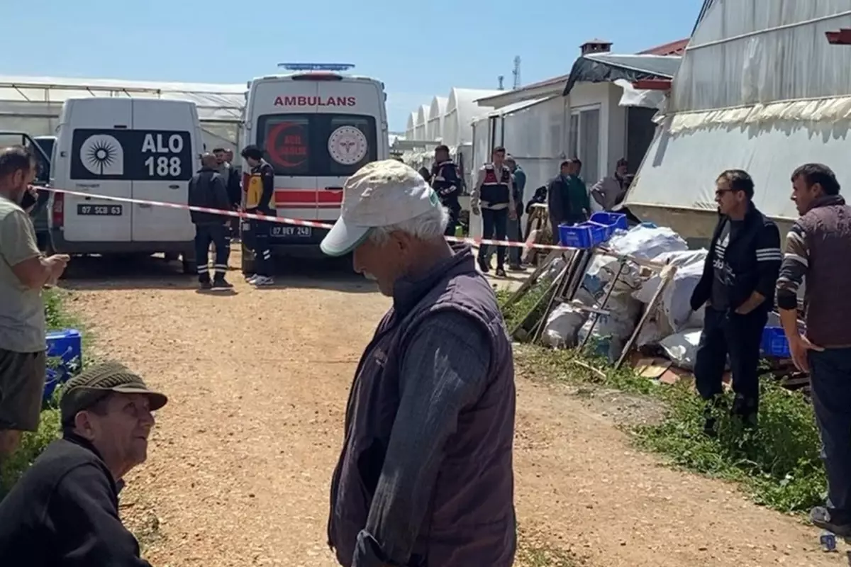 ANTALYADA SOBADAN SIZAN GAZ FACİASI